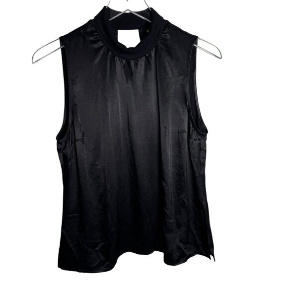 Nation Ltd danielle mockneck tank Black Women’s Sleeveless Top Size Small NWT - Picture 3 of 11